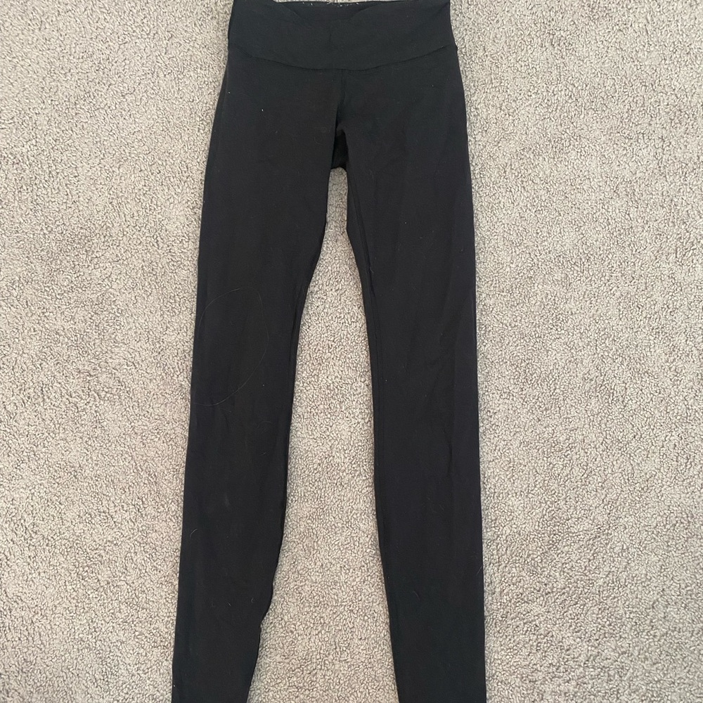LULULEMON black leggings size 2